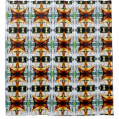 感情的な意欲を起こ対象、正当化する論理 シャワーカーテン (正面)