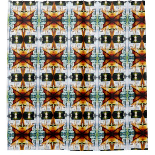 感情的な意欲を起こ対象、正当化する論理 シャワーカーテン (正面)