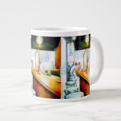 感情的な意欲を起こ対象、正当化する論理 ジャンボコーヒーマグカップ (正面右)