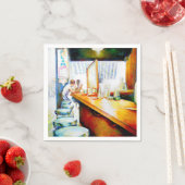 感情的な意欲を起こ対象、正当化する論理 スタンダードカクテルナプキン (インサイチュ)