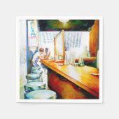 感情的な意欲を起こ対象、正当化する論理 スタンダードカクテルナプキン (正面)