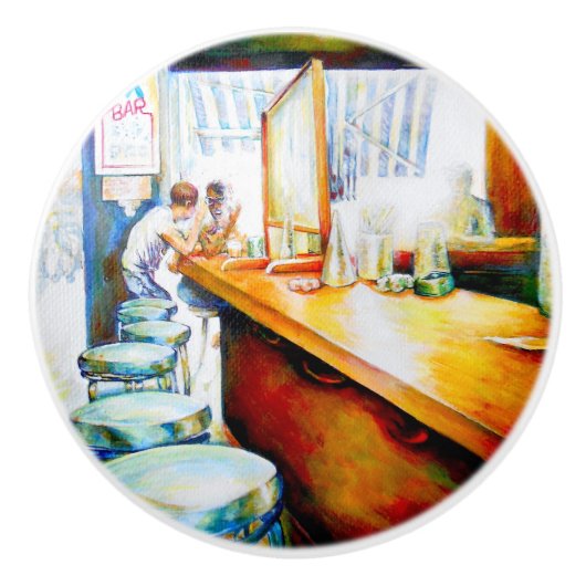 感情的な意欲を起こ対象、正当化する論理 セラミックノブ (正面)