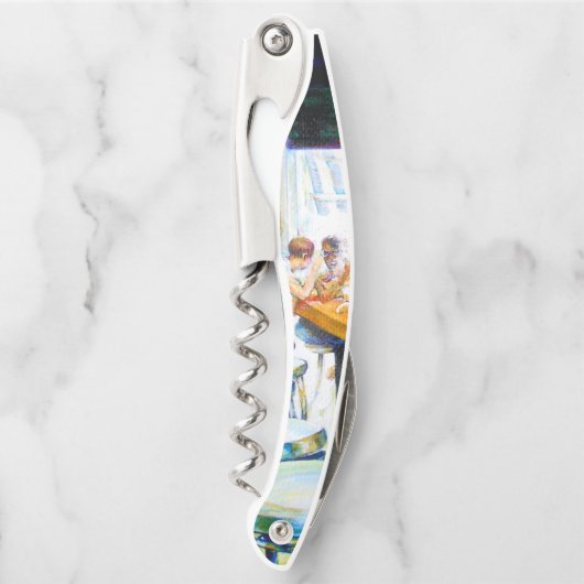 感情的な意欲を起こ対象、正当化する論理 ソムリエナイフ (正面)