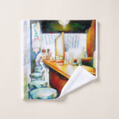 感情的な意欲を起こ対象、正当化する論理 バスタオルセット (ウォッシュタオル)