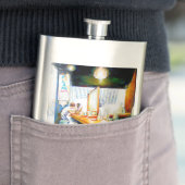 感情的な意欲を起こ対象、正当化する論理 フラスク (インサイチュ)