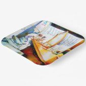 感情的な意欲を起こ対象、正当化する論理 ペーパープレート (傾斜あり)