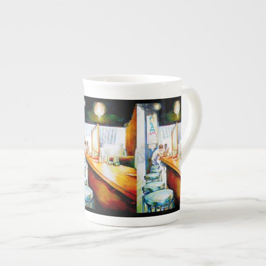 感情的な意欲を起こ対象、正当化する論理 ボーンチャイナマグカップ (正面右)