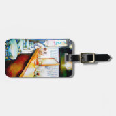 感情的な意欲を起こ対象、正当化する論理 ラゲッジタグ (正面横)