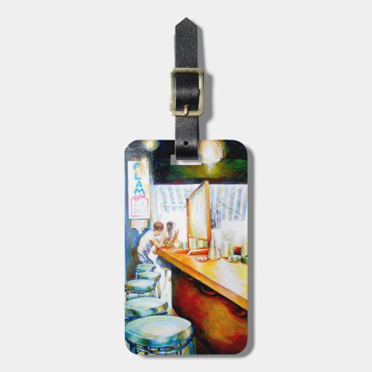 感情的な意欲を起こ対象、正当化する論理 ラゲッジタグ (正面縦)