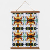 感情的な意欲を起こ対象、正当化する論理 吊り下げ型タペストリー (正面)