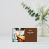 感情的な意欲を起こ対象、正当化する論理 名刺 (スタンド正面)