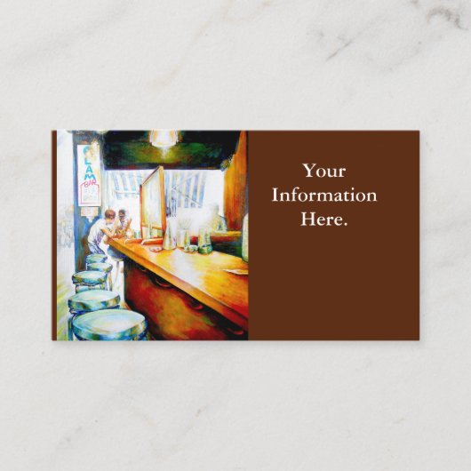 感情的な意欲を起こ対象、正当化する論理 名刺 (正面)