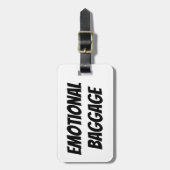 感情的な手荷物荷物タグ ラゲッジタグ (正面縦)