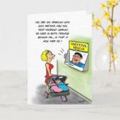 感情的な救助 カード (黄色い花)