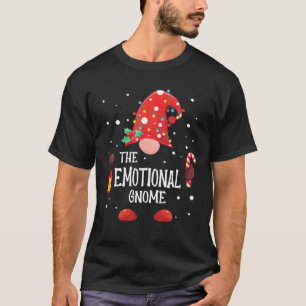 感情的な格言に一致する家族クリスマスグノーム Tシャツ