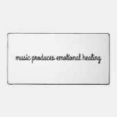 感情的な癒しのデスクマット デスクマット (正面)