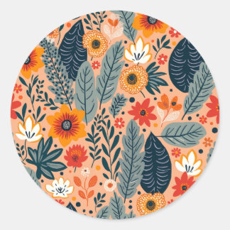 感情的な蔵書票とラベル ラウンドシール