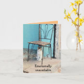 感情的に利用できない カード (黄色い花)