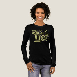 感情的に安定した状況的混乱のマインドセット D トライブレンドTシャツ