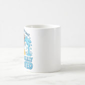 感情的に水分補給された面白い泣いているキャラクター コーヒーマグカップ (中央)