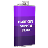 感情的サポートビニールフラッ包まれたク フラスク (右)