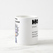 感情的サポート人間母 コーヒーマグカップ (中央)