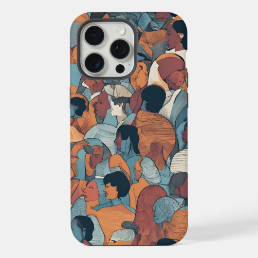 感情的多様性 iPhoneケース (裏面)