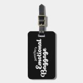 感情的手荷物 ラゲッジタグ (正面縦)
