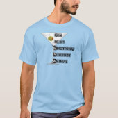 感情的支援アニマルジン Tシャツ (正面)