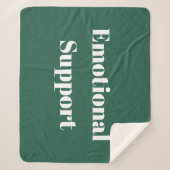 感情的支援 シェルパブランケット (正面)