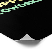 感情的救済な同僚の傾向ミーム ポスター (角)