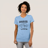 感情的衰弱の猫 Tシャツ (正面フル)