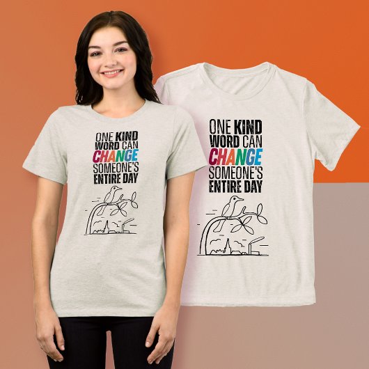 感情移入先生カウンセラーアンチいじめ トライブレンドＴシャツ