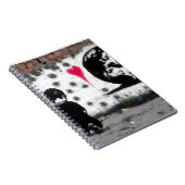 感情通りアートボーイアースハート壁画 ノートブック (右側)