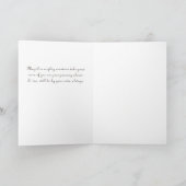 感情面でのサポートCerberusグリーティングカード カード (内部)