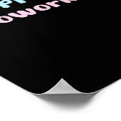 感情面救済の共同労働者のトレンドの減少 ポスター (角)