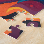 感情鮮やかの渦 ジグソーパズル (側面)