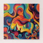 感情鮮やかの渦 ジグソーパズル (横)