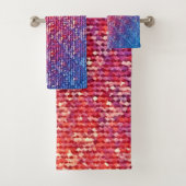 感情鮮やかモザイクの輝き バスタオルセット (インサイチュ)
