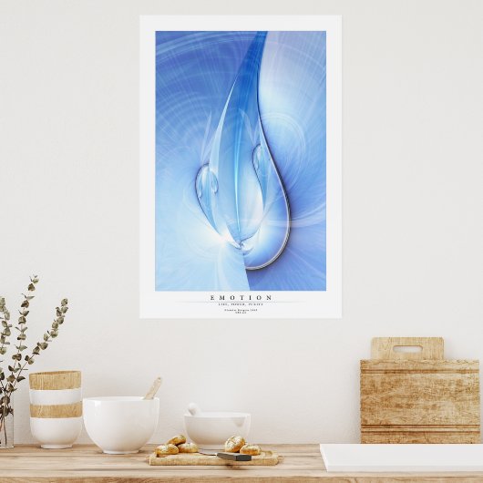 感情 ポスター (キッチン)