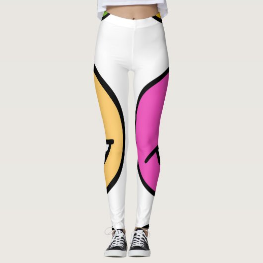 感情 | Zazzle_Growstore レギンス (正面)