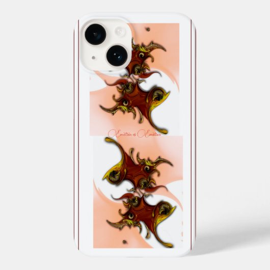 「感情vs感情」, Apple iPhone 14ケース Case-Mate iPhoneケース (裏面)
