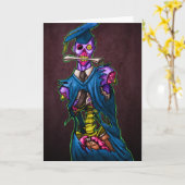 感染させた卒業 カード (黄色い花)