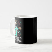感染制御ナース感染制御Nuである コーヒーマグカップ (正面左)