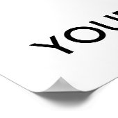 感染性スマイル動揺してポスター ポスター (角)