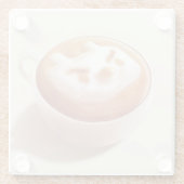 感覚で泡立てる – Coffee Art ガラスコースター (裏面)