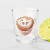 感覚で泡立てる – Coffee Art ショットグラス (正面)