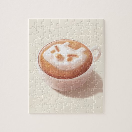 感覚で泡立てる – Coffee Art ジグソーパズル (縦)