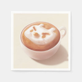 感覚で泡立てる – Coffee Art スタンダードカクテルナプキン