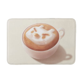 感覚で泡立てる – Coffee Art バスマット